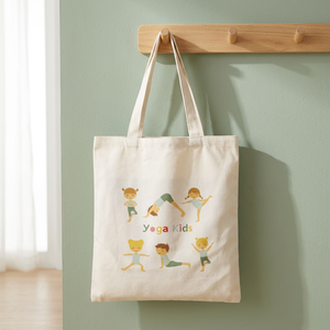 Lot de 2 sacs fourre-tout moyens en toile à motif lettres, avec longues poignées et fermeture éclair, pour maquillage et cosmétiques, usage quotidien et voyage - Product Image 2