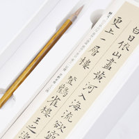 Kit d'entraînement quotidien efficace pour la calligraphie chinoise – Cahiers magiques réutilisables (en papier) pour débutants et adultes avec tutoriel vidéo et code QR