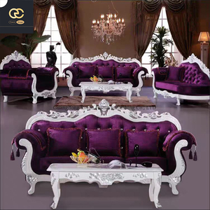 أريكة منحوتة فاخرة مستوردة من الفيلا الراقية لغرفة المعيشة تصميم إبداعي للأريكة الأبنوس الراقية - Product Image 5