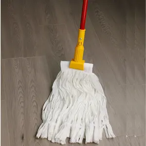 Disposable Loop End Mop Head Non-Woven Commercial Grade Replacement Fiberglass Handle