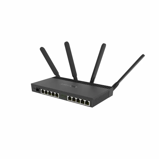 MikroTik RB4011iGS+5HacQ2HnD-IN Dual-Chain Wireless Router, 1GB RAM, 4-core CPU
