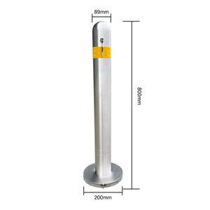 Съемный парковочный столб с поверхностным креплением 316 Запираемые болларды - Product Image 2