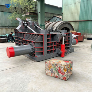 Presse à balles pour <span class=keywords><strong>ferraille</strong></span> d'aluminium, presse à blocs <span class=keywords><strong>de</strong></span> métaux, machine à balles pour déchets <span class=keywords><strong>de</strong></span> fer - Product Image 3