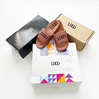 Ciabatte Estive in PVC 2025 con Logo Personalizzato, Impermeabili e Comode, Infradito e Pantofole Invernali da Interno per Uomo