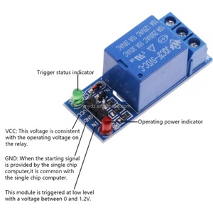 โมดูลรีเลย์ 1 ช่อง 5V พร้อมโฟโตคัปเปลอร์ KY-019 พร้อมไฟ LED - Product Image 4