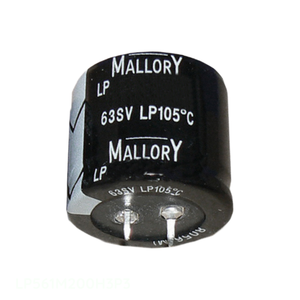 ตัวแทนจำหน่ายอย่างเป็นทางการ LP561M200H3P3 คาปาซิเตอร์อะลูมิเนียม 560UF 20% 200V แบบ Snap-in Through Hole 560 ยูเอฟ - Product Image 1