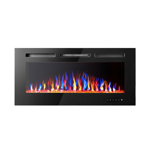 Chimenea de efecto de <span class=keywords><strong>llama</strong></span> 3D de alta calidad, calentador eléctrico, control táctil, chimenea eléctrica moderna - Product Image 3