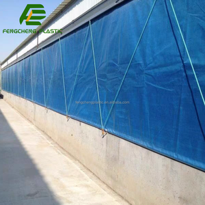 Bâche tissée en HDPE pour <span class=keywords><strong>la</strong></span> construction de poulailler et les rideaux de volaille de ferme avicole commerciale avec treuils - Product Image 1
