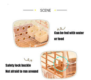 Il calore della gabbia per uccelli dei pappagalli porta fuori la gabbia per uccelli portatile - Product Image 4