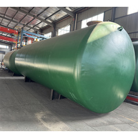 Réservoir de stockage de carburant en acier au carbone robuste, soudé automatiquement, pour dépôts de carburant et ravitaillement de flottes