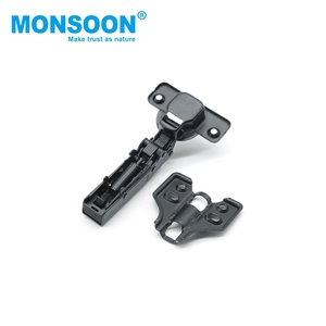 Đồ Nội Thất Nhà Bếp Có Thể Điều Chỉnh Ẩn Một Cách Thủy Lực Bản Lề Phần Cứng Màu Đen Thép 35 Mm Mềm Đóng Tủ Tủ Cửa Bản Lề - Product Image 2