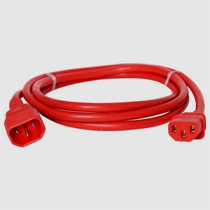 Cable de alimentación C14 a C13 de 16A para equipos industriales de PC - Product Image 1