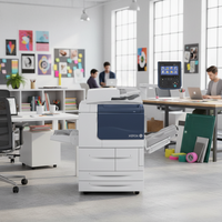 Copieur laser commercial multifonctionnel d'occasion, impression recto-verso, noir et blanc, 125 ppm, modèle X D95/D110/D125, disque dur 250 Go