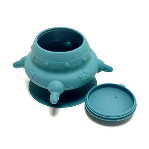 Nouvelle Arrivée Usine En Gros 300ml Silicone Lait Mangeoire Bol Avec 4 Tétines Mamelon Bouteilles Chatons <span class=keywords><strong>Chiots</strong></span> et Lapins Mangeoire - Product Image 5