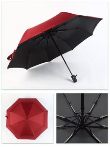 Parapluie UV automatique mini de haute qualité, coupe-vent et portable, pliable avec pochette, logo personnalisé, meilleure offre du fabricant - Product Image 2