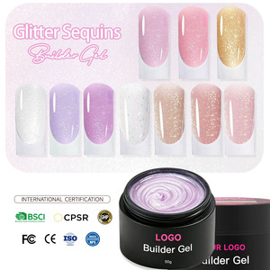 New OEM/ODM Professional Nail Supplies Private Logo Hard Gel <b>Builder</b> Gel for Nail Extension Soak Off Nail Gel Polish for Salon - Product Image 1