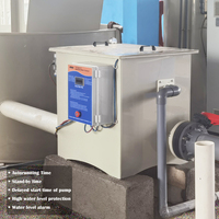 EWater 20 T/H filtre à koi à tambour rotatif de type boîte équipement d'aquaculture système ras système de filtration d'eau pour la pisciculture en plein air