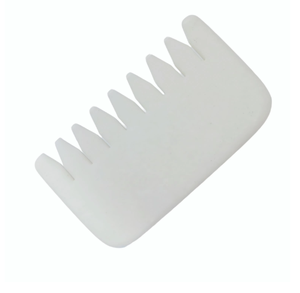 Huizhou Yingjia Craftwork Co., Ltd. Peigne en jade Xiuyan blanc d'usine pour la thérapie des méridiens du cuir chevelu, outil Gua Sha artisanal - Product Image 1