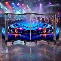 Hochleuchtende LED-Anzeigetafel Wasserdichter LED-Bildschirm, Geeignet für DJ-Pulte, Partys, Familienbars, Nachtclubs.