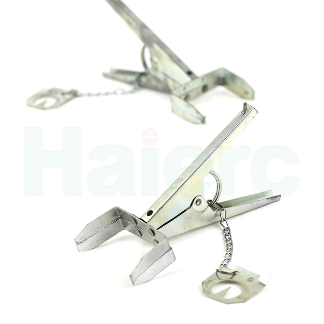 Haierc Hot Selling Galvanized Metal Mouse Vole Trap for Mole Trap