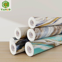 Usine de gros papier peint en pvc papiers peints auto-adhésifs autocollants papier de contact pour la cuisine