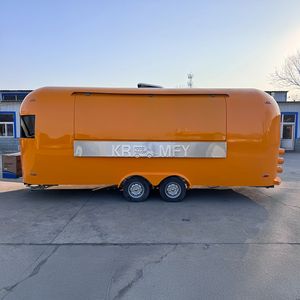 Customization Concession Remorque Full <b>Kitchen</b> Low Floor Trailer Vending Truck Box Food Stall <b>Mobile</b> Ice Cream - Product Image 4