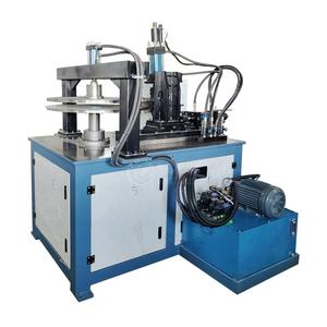 Macchina per Flangiatura Idraulica Verticale con Copertura del Disco del Ventilatore per Vaglio Vibrante, Personalizzazione PLC e Prestazioni Stabili - Product Image 4