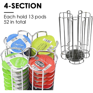 Porte-capsules <span class=keywords><strong>Tassimo</strong></span> rotatif flexible et pratique Lanejoy, outil de vaisselle, support de rangement pour capsules de café - Product Image 6