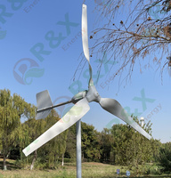 Éolienne à axe horizontal ou vertical personnalisée de 1 kW à 10 kW, système d'énergie éolienne résidentiel pour générateurs éoliens de toit domestique
