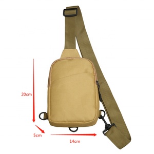 Nouveau design Sac banane Oxford personnalisé pour hommes et femmes, sac de poitrine sport et loisirs - Product Image 2