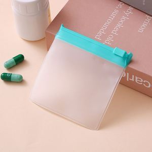 ถุงซิปล็อคพลาสติก PVC แบบฝ้าขนาดเล็ก พิมพ์โลโก้ได้ สำหรับใส่เครื่องประดับผม แหวน EVA และบรรจุภัณฑ์อื่นๆ - Product Image 4