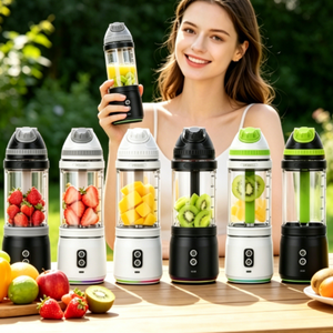 700ml Portable Blender <b>Cup</b> 2-Way Reversible Blending USB-C Rechargeable BPA-Free PCTG Wholesale Smoothies Juicer <b>Cup</b> for Resale - Product Image 2