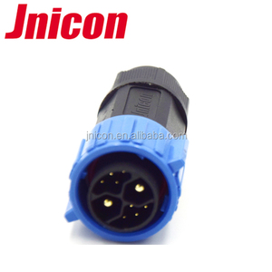 Jnicon M23 étanche 2 + 1 + 5 broches 50amp câble mâle connecteur de prise femelle pour batterie de scooter électrique - Product Image 5
