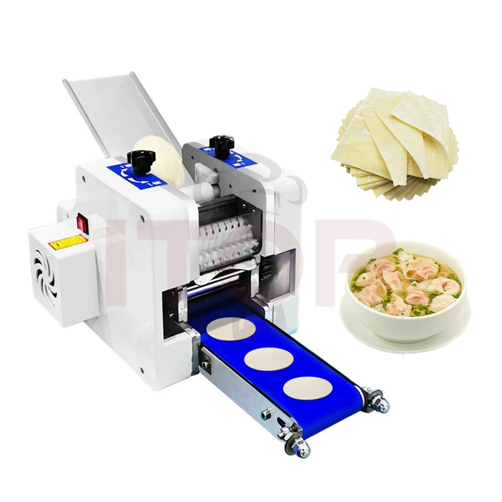 Máquina multifuncional de envoltura de piel para dumplings, utensilio para hacer dumplings grandes y pequeños de 220-240V