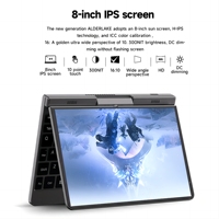 8 ''Mini ordinateur portable écran tactile IPS panneau Intel UHD graphique anglais clavier corps en métal Win 11 DDR5 12GB RAM M.2 SSD nouvel ordinateur portable