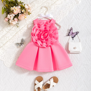 Nuovo bambino a buon mercato colorato neonato abiti da bambino <span class=keywords><strong>per</strong></span> bambini abiti da bambina 0-12 mesi vestito da bambina - Product Image 2