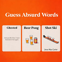 Jeu de cartes personnalisé pour couples avec verres à shot et balles de beer pong, cartes flash amusantes pour soirées adultes et rassemblements en bar