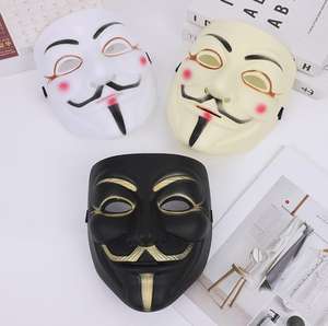 Máscaras <span class=keywords><strong>de</strong></span> fiesta V para Vendetta <span class=keywords><strong>Máscara</strong></span> Anónimo <span class=keywords><strong>Guy</strong></span> <span class=keywords><strong>Fawkes</strong></span> Disfraz <span class=keywords><strong>de</strong></span> adulto Accesorio Fiesta <span class=keywords><strong>de</strong></span> Halloween Cosplay <span class=keywords><strong>Máscara</strong></span> <span class=keywords><strong>de</strong></span> cara completa - Product Image 6