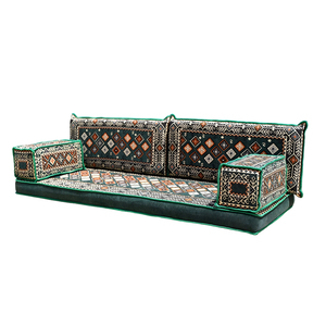 Ensemble de coussins de sol Majlis arabes modernes meubles de salon rembourrés modulaires <span class=keywords><strong>canapé</strong></span> convertible - Product Image 6