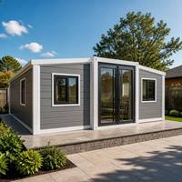 Maisons modulaires de luxe de 20 pieds, modèle chinois, extensibles, préfabriquées, conteneurs modulaires, cabines portables, faciles à assembler