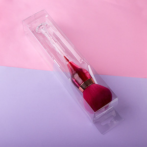 Cepillo para Limpiar Polvo de Uñas, Estilo Vino Tinto, Mango de Plástico y Nylon Suave, Herramientas de Manicura, Nuevo Estilo 2022 - Product Image 5