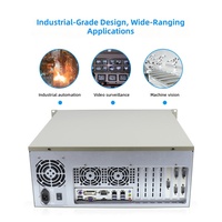 PC industriel en rack ATX ZPC-610 avec plusieurs emplacements d'extension pour applications de vision industrielle et de contrôle embarqué