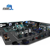 JiaYi VR Game Center, Diseño de Centro de Juegos de Realidad Virtual Interior, Simulador de Máquinas de Juegos de Realidad Virtual, Solución Integral, Fabricantes de Equipos VR/AR/MR 1