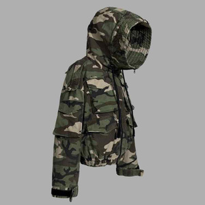 Jaqueta de Inverno Camuflada Personalizada Duck <span class=keywords><strong>Real</strong></span> Tree Camo com Capuz e Zíper para Homens - Product Image 3