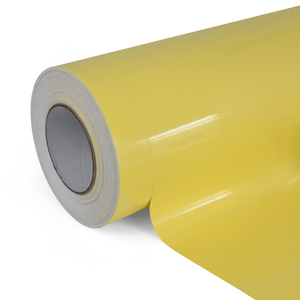 Vinyle de découpe Oracal 6511.22m*50m de haute qualité, jaune brillant, adhésif permanent brillant/mat, vinyle coloré en gros - Product Image 5