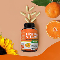 Vitamine C Liposomale 1600mg à Absorption Élevée, Acide Ascorbique Liposoluble, Anti-Âge, Soutien Immunitaire, 120 Comprimés - Meilleure Vente