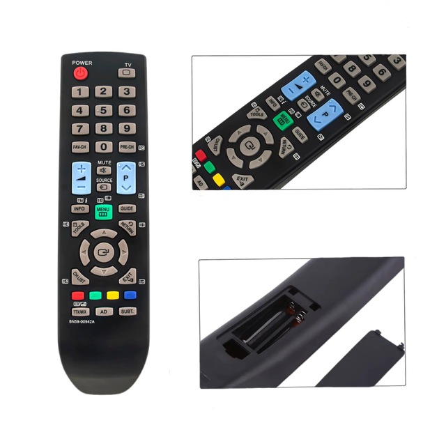 Remote Control Fit for Samsung Smart TV BN59-00942A Replacement  LE26B460B2W LE26A456C2C LE32B350F1W LE19B541C4W LE32B355F1W