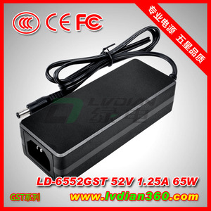 อะแดปเตอร์แปลงไฟ 12V 5A อินพุต 110-240V ได้รับการรับรอง 3C ที่ชาร์จแบบ PoE สำหรับเดสก์ท็อป เอาต์พุต 12V 24V ขนาด L125xW50xH32.5 มม. - Product Image 5