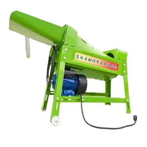 Small automatic motor driven corn thresher