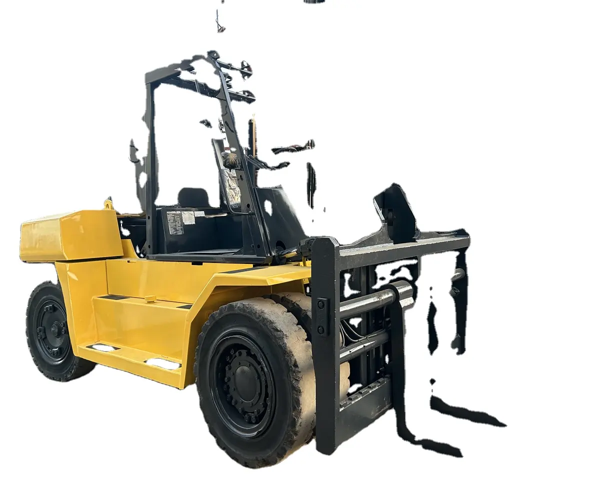 Şangay'da japonya yapımı Forklift TCM Komat Mitsubi 15T 10T 15t fd70 fd50 FD100 FD150 dizel forklift